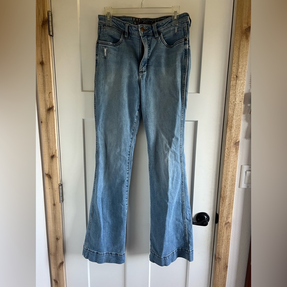 Wrangler Light Blue Flare Jeans
